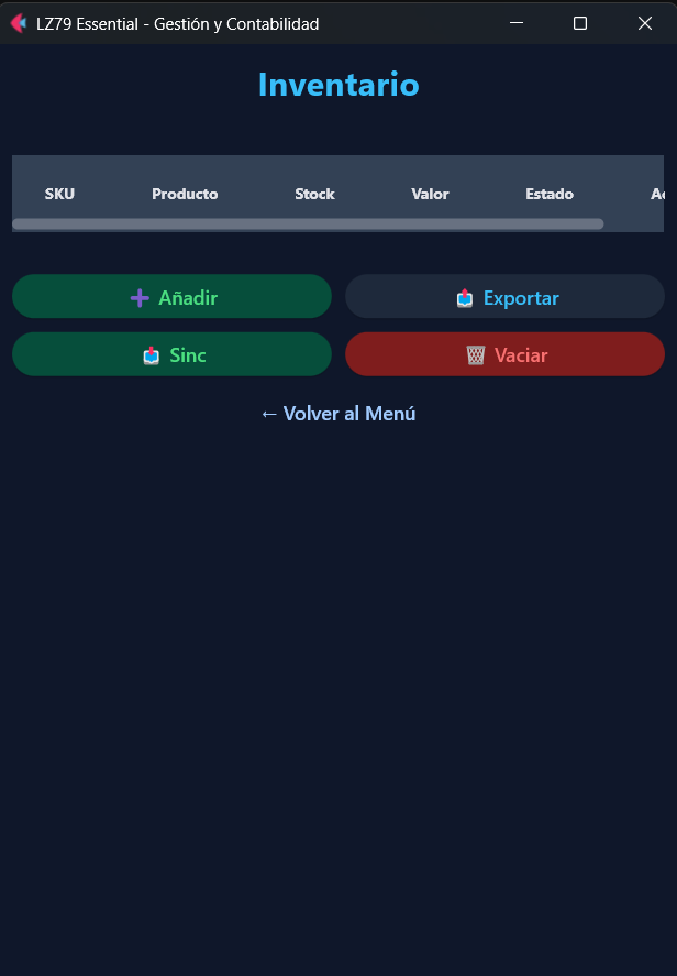 Inventario y Stock